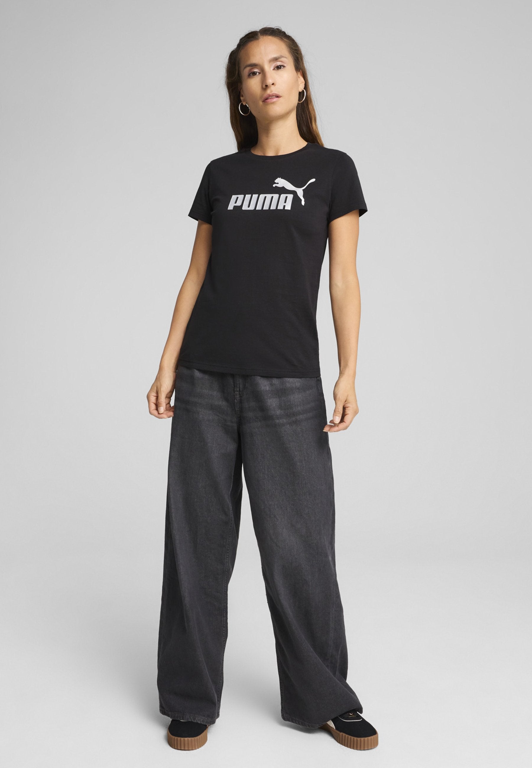 Puma ESS METALLIC NO. 1 LOGO TEE
