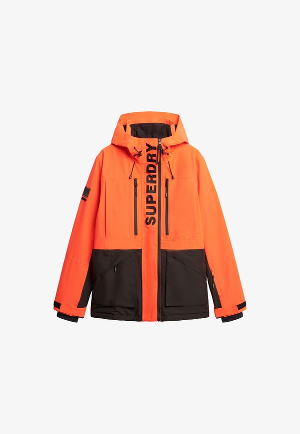 Superdry & Co SUPERDRY ULTIMATE FREESTYLE SKI JACKET.. - Light jacket - volcanic coral