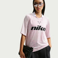 Nike Sportswear W NSW TRND FTB JERSEY - Polo shirt - pearl pink pink foam black