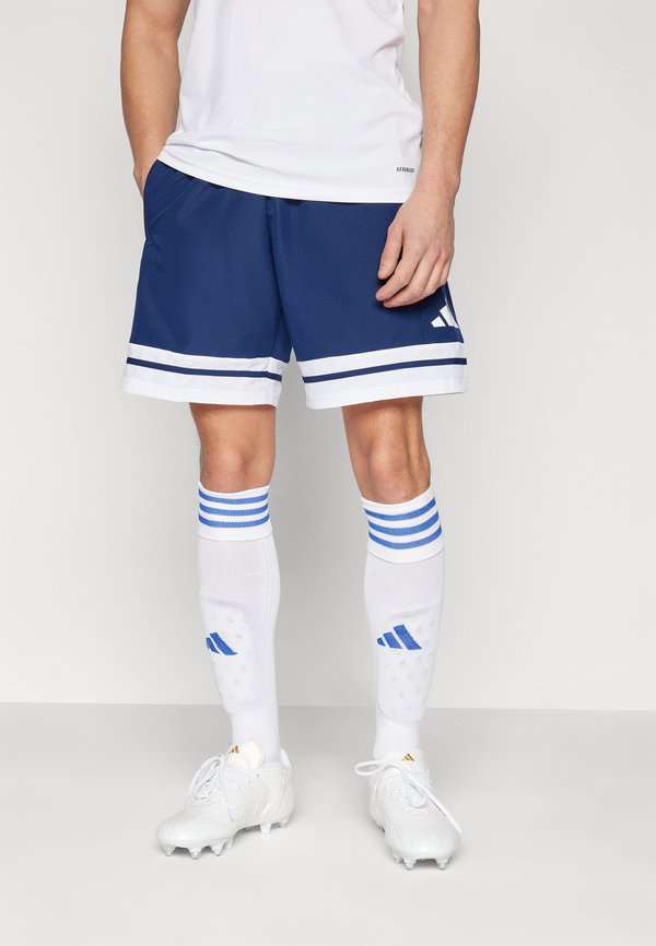 adidas Performance SQUADRA25 DOWNTIME WOVEN SHORT - Sports shorts - team navy blue/white