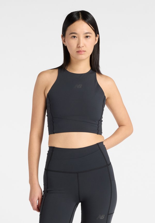 New Balance RC ELITE STORAGE CROP TANK - Top - black