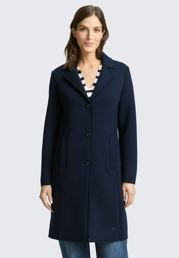 TOM TAILOR MIT EINGRIFFSTASCHEN - Classic coat - sky captain blue