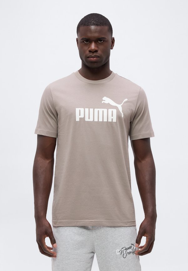 Puma NO. 1 LOGO TEE - Print T-shirt - mouse gray
