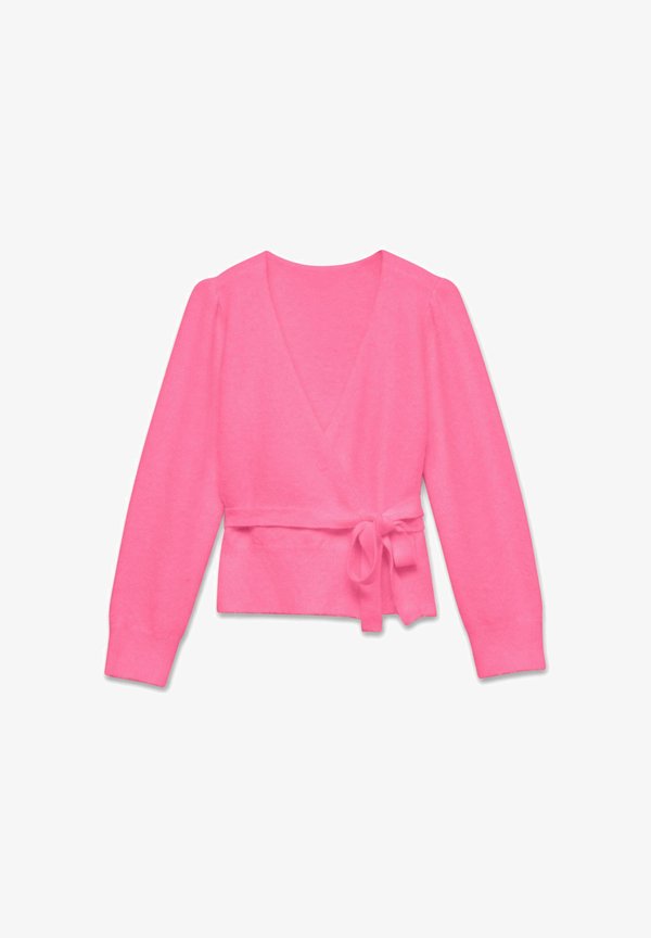 Vero Moda CARDIGAN VMISABELLA KNIT CARDIGAN - Cardigan - pink cosmos
