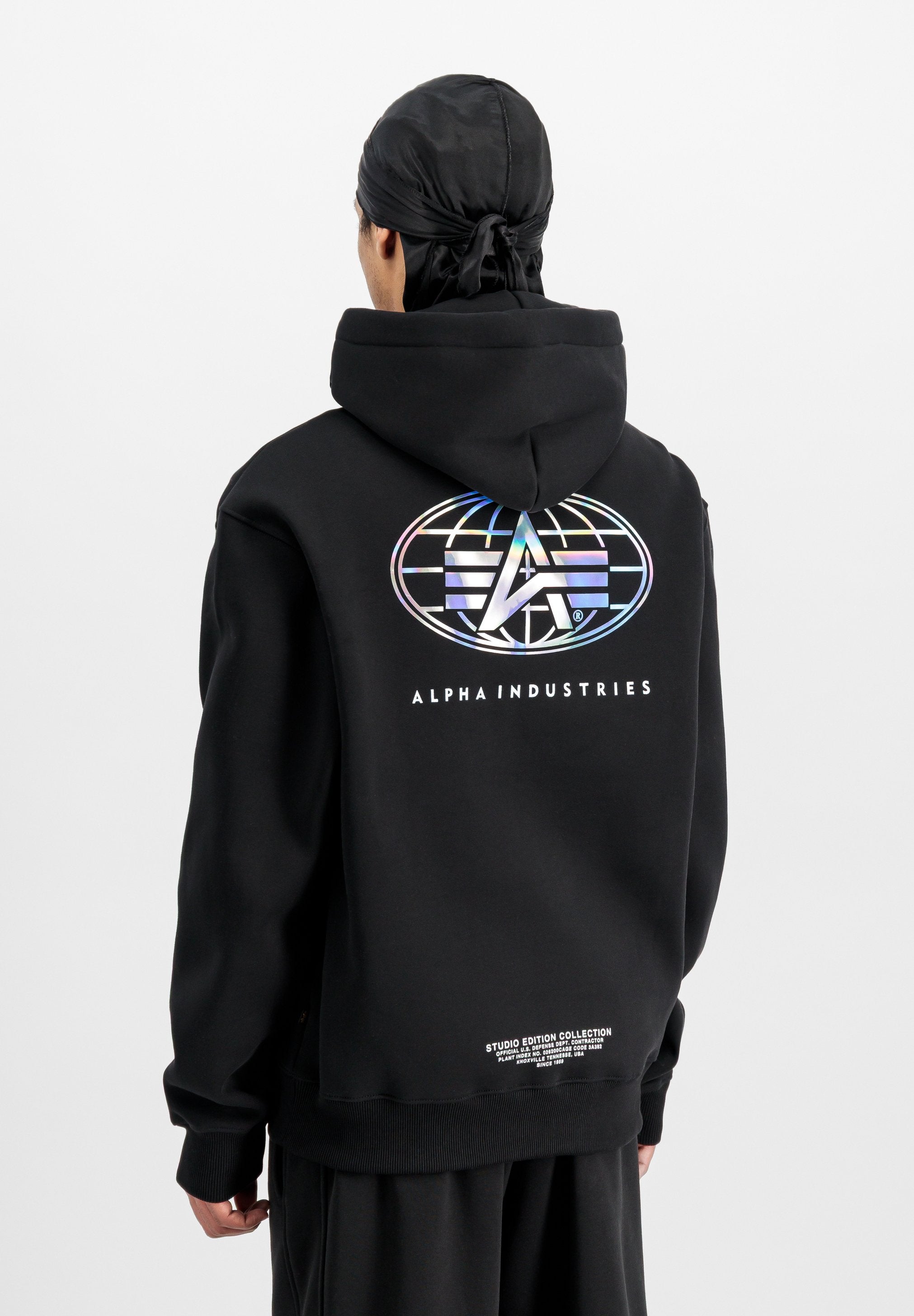 Alpha Industries WORLD LOGO METALLIC BACKPRINT