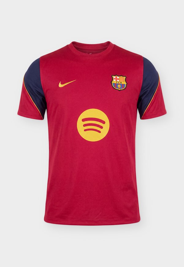 Nike Performance FCB TOP - Sports T-shirt - noble red/blackened blue/mineral yellow
