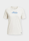 Under Armour RIVAL GRAPHIC - Print T-shirt - summit white/blackout navy