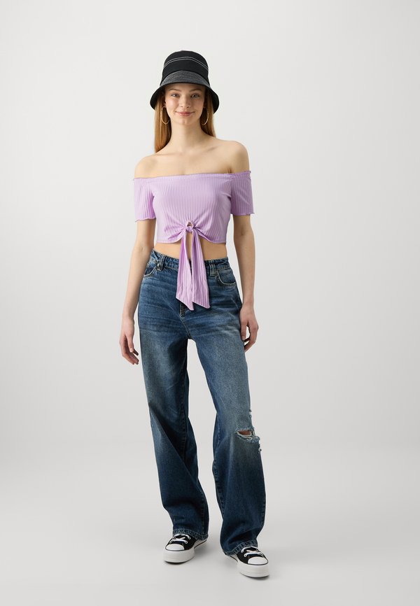 Even&Odd OFF SHOULDER WITH FRONT KNOT