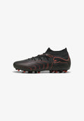 Puma FUTURE 9 MATCH MG - Firm-ground football boots - black/glowing red/strong gray
