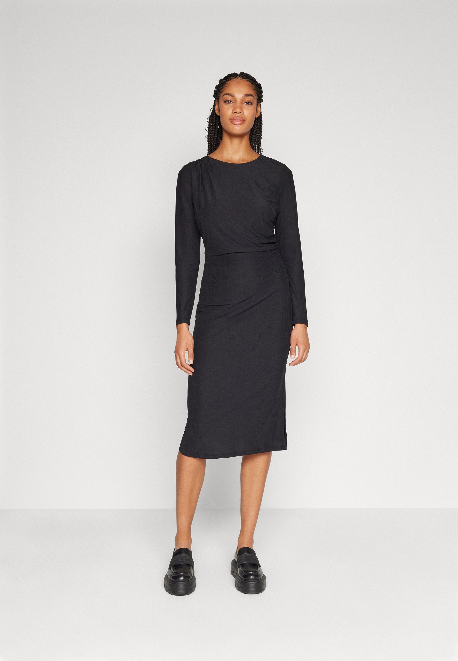 VILA VILUNA PARTINA MIDI SLIT DRESS