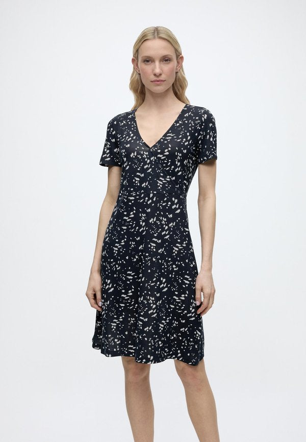 TOM TAILOR Jersey dress - navy dot