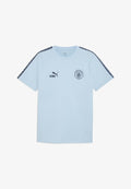 Puma MCFC KING TEE - Club wear - silver sky-deep navy