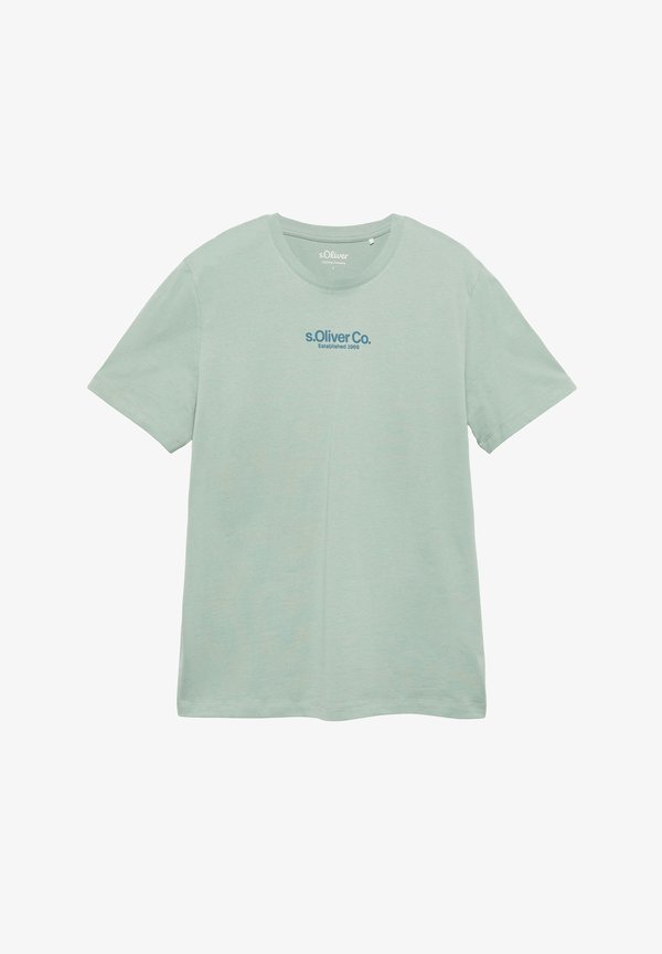 s.Oliver T-SHIRT - Print T-shirt - pastelltürkis