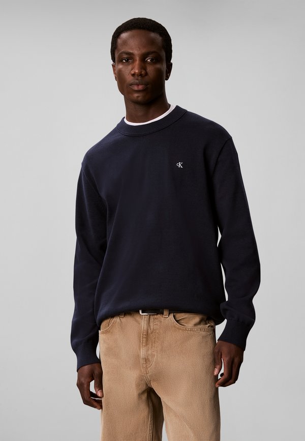 Calvin Klein Jeans LS EU CLSC CTTN CREWNK SWTR 12GG - Sweatshirt - dark sapphire