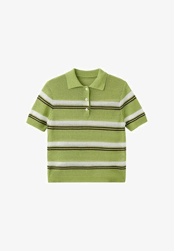 Mango Polo shirt - green