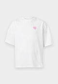 Puma BOXY FLOWER BOUQUET GRAPHIC TEE UNISEX - Print T-shirt - white