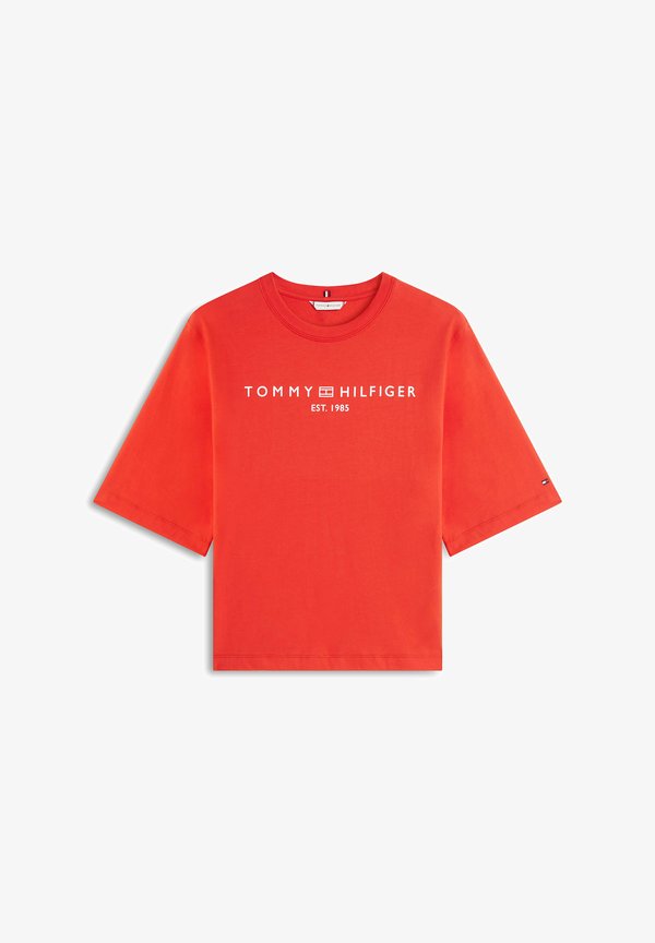 Tommy Hilfiger LOGO JERSEY RELAXED CREW NECK T-SHIRT - Print T-shirt - fireworks