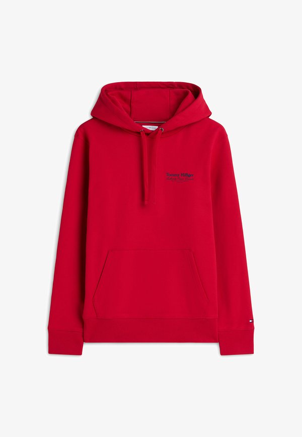 Tommy Hilfiger NAUTICAL BACK GRAPHIC HOODY - NAUTICAL HERITAGE - Hoodie - medium red