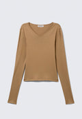 Weekday V-NECK LONG SLEEVE TOP