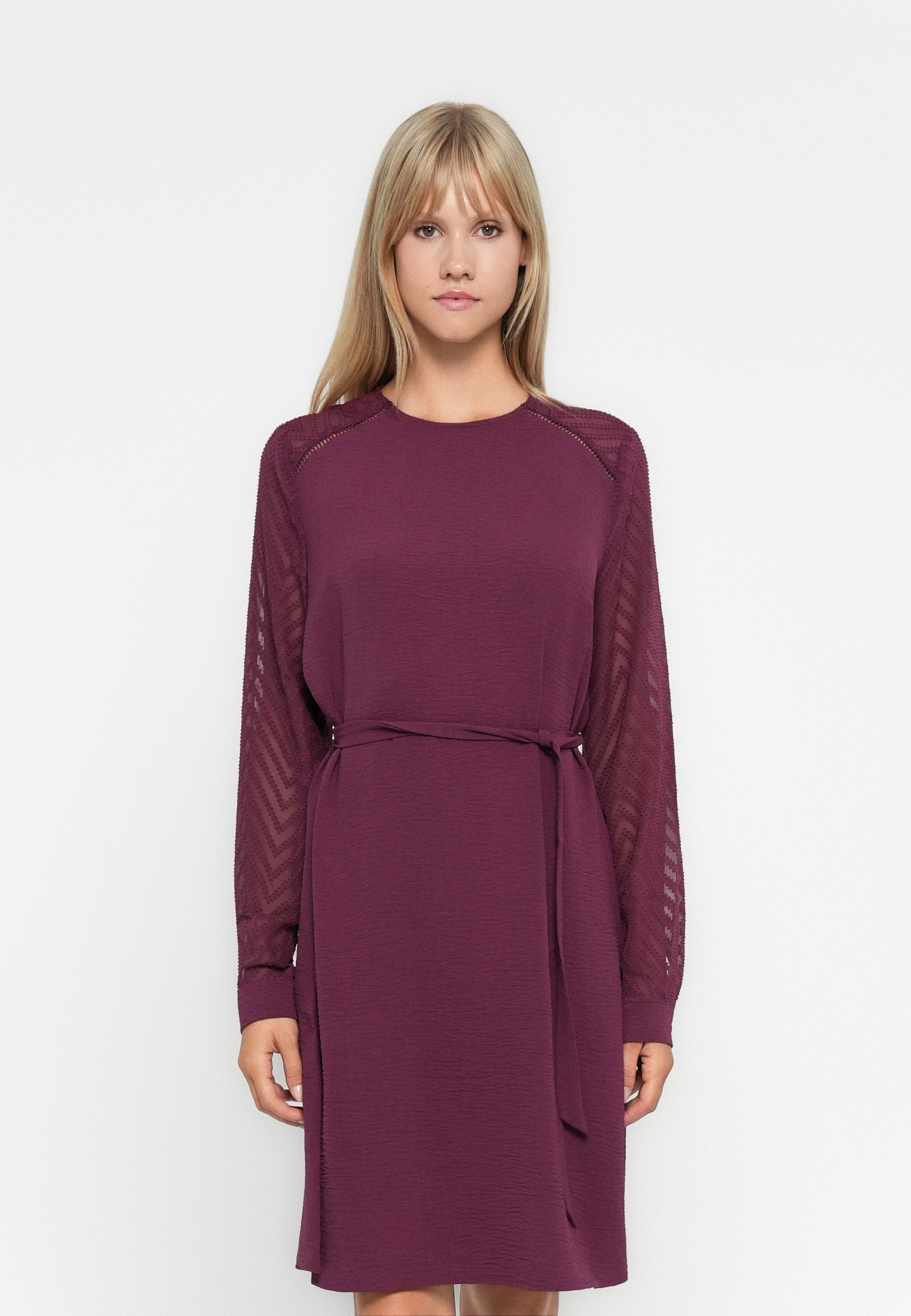 ONLY ONLMETTE DOBBY SLEEVE DRESS