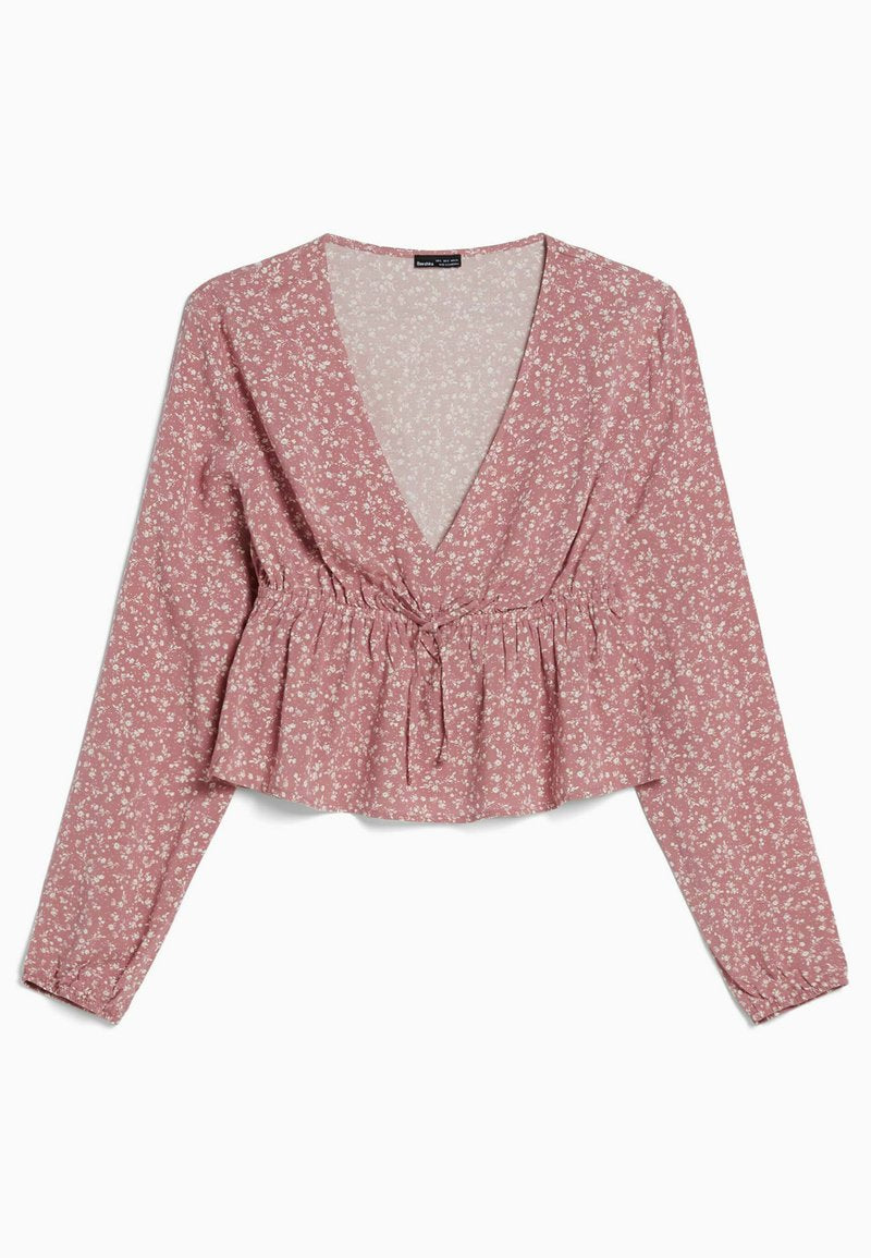 FLORAL PRINT WITH BOW Media 1