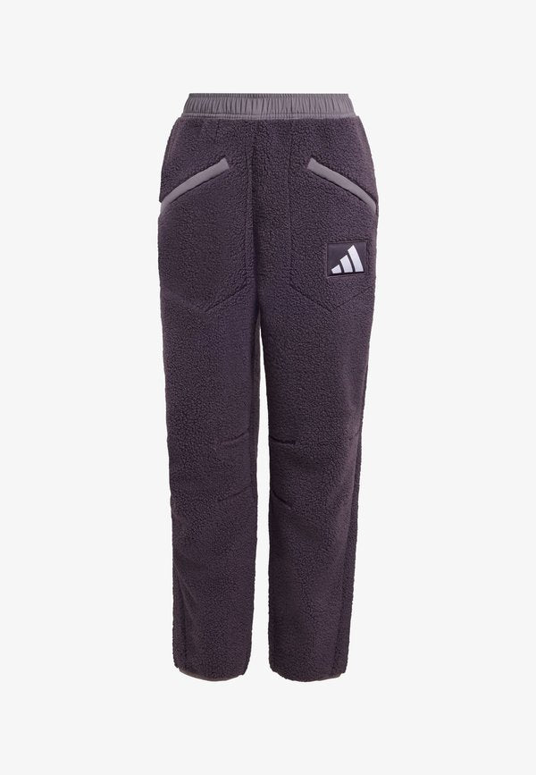 adidas Performance GERMANY HIGH PILE FLEECE - Trousers - aurora black