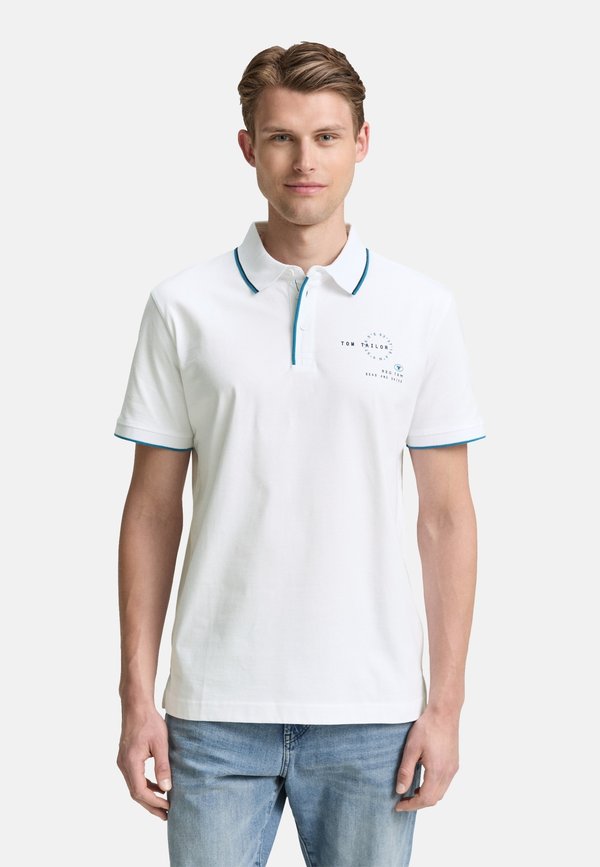 TOM TAILOR KURZARM - Polo shirt - weiß