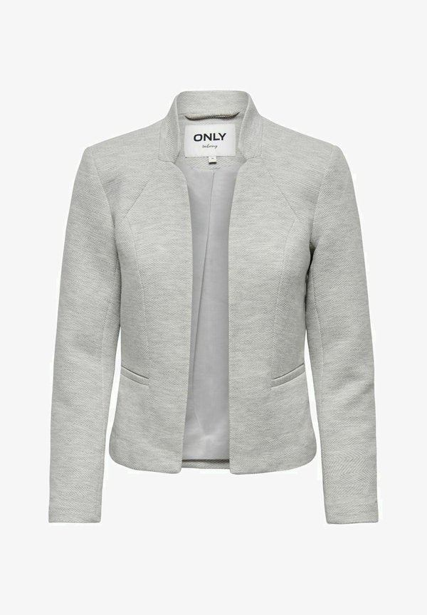 ONLY ONLADDY LINEA - Blazer - light grey melange