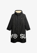 Superdry & Co Winter coat - black white