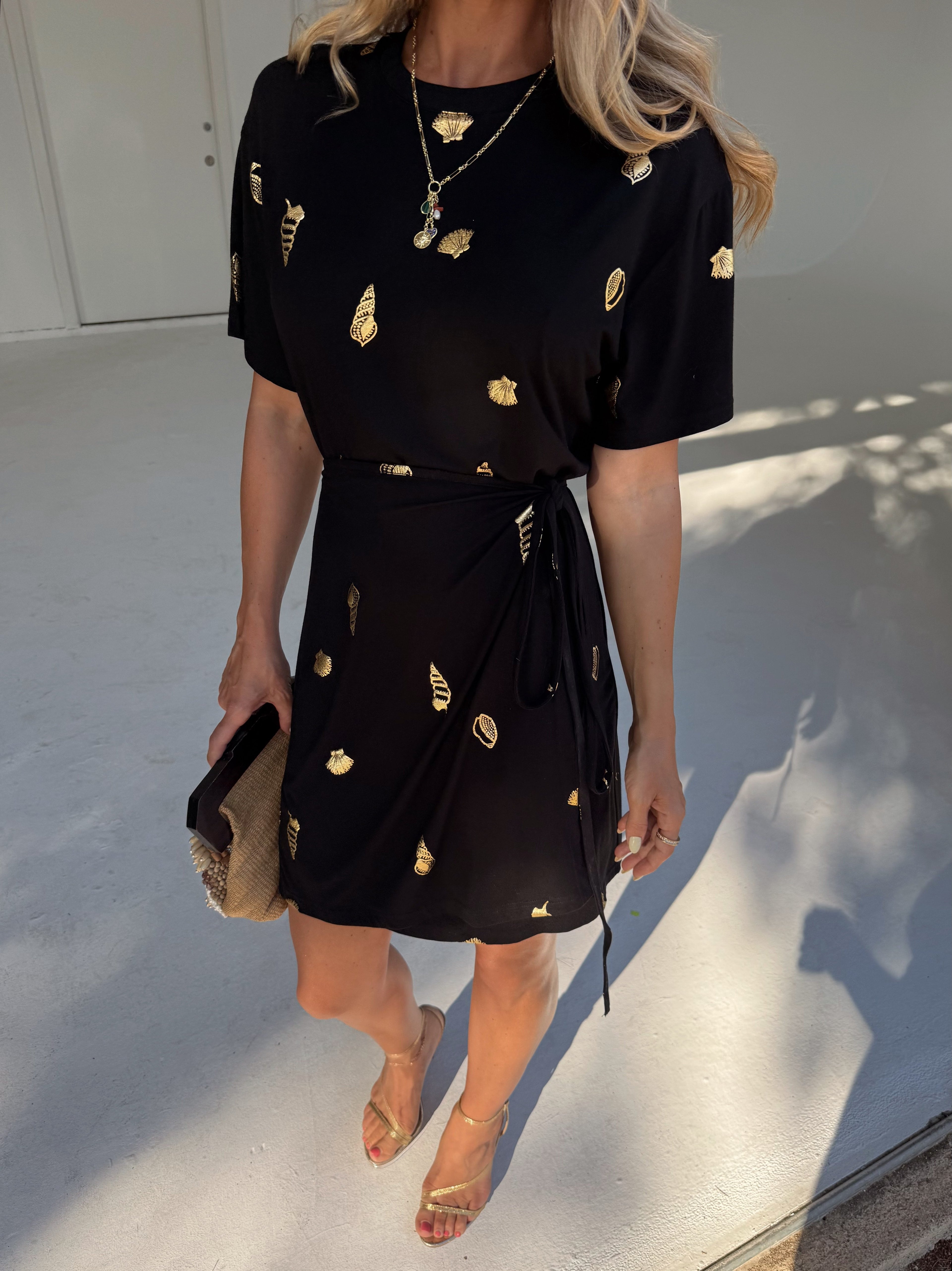 Never Fully Dressed SHELL MINI LEIA DRESS