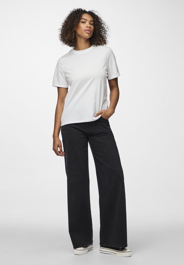 Pieces PCRIA FOLD UP SOLID TEE