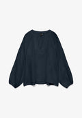 Vero Moda VMNATALI - Blouse - navy blazer