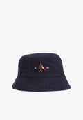 Tommy Hilfiger SEASONAL FLAG WASH BUCKET HAT - Hat - blue