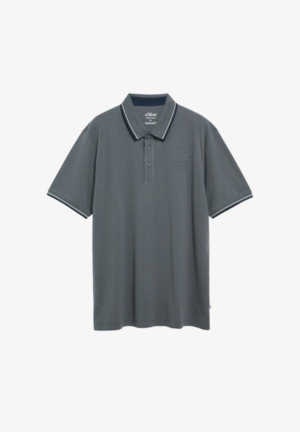 s.Oliver POLO-SHIRT - Polo shirt - schiefergrau