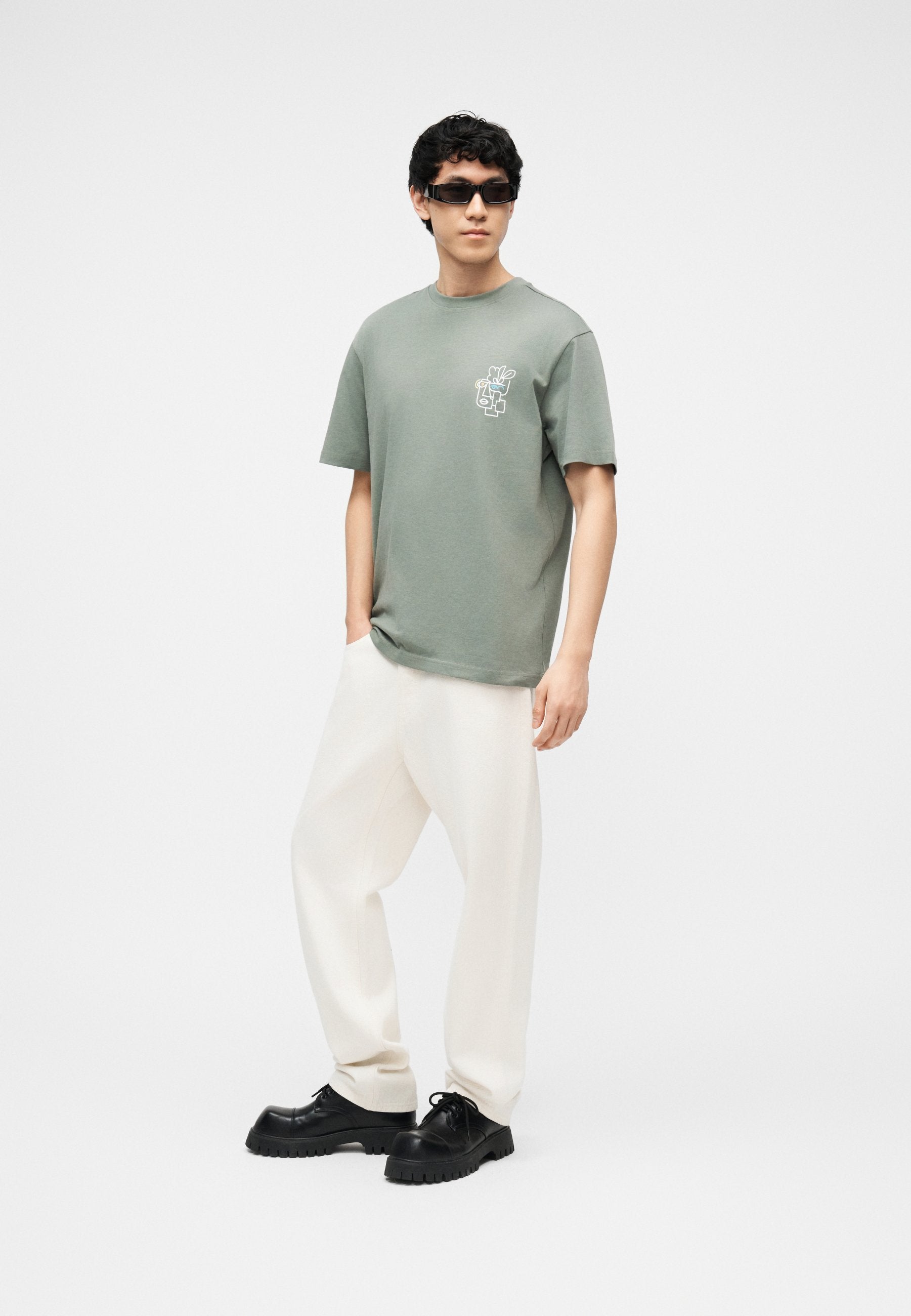 Regular fit ONSEDGE Mid waist Straight Media 2