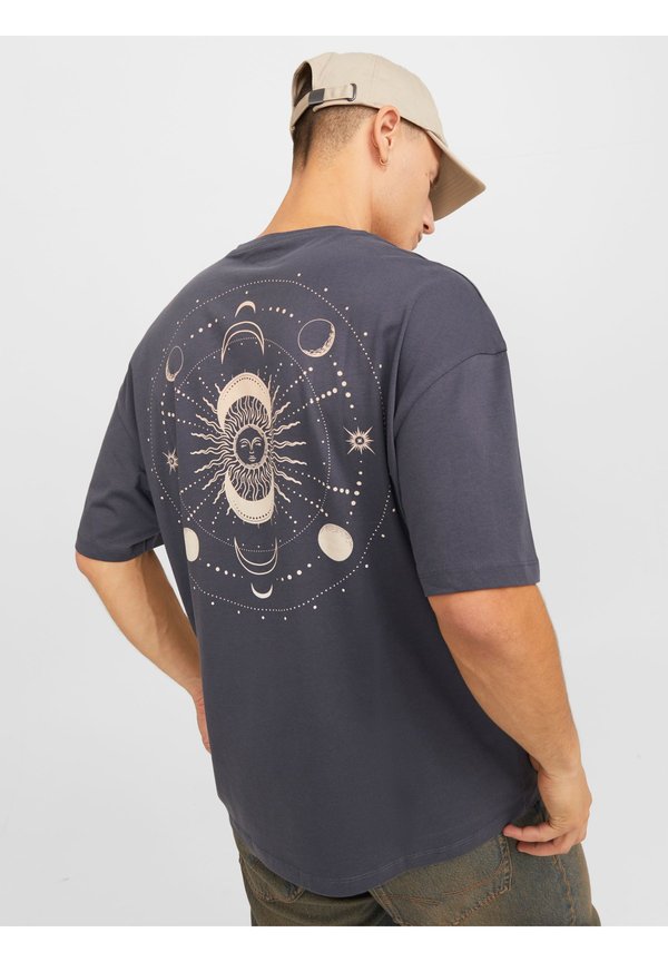 Jack & Jones JOROMBRE CREW NECK - Print T-shirt - periscope