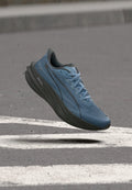 Puma DEVIATE PURE NITRO - Road running shoes - zen blue/moody gray/gray echo