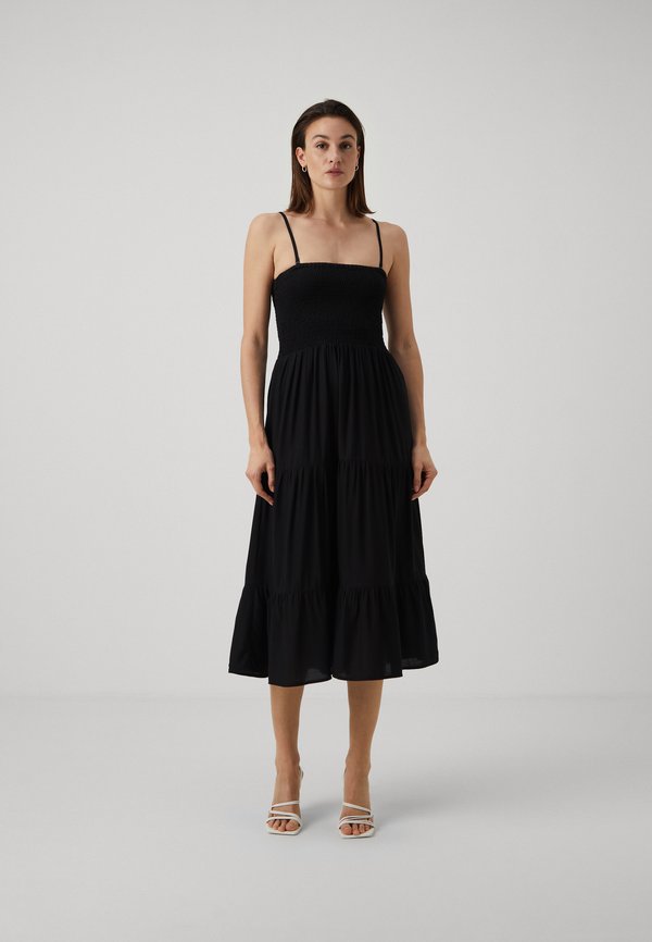 ONLY ONLZELINA Midi - Day dress - black