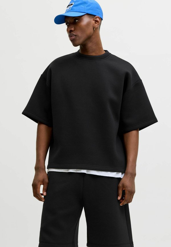 Jack & Jones Sweats Plain Sweats - Basic T-shirt - black
