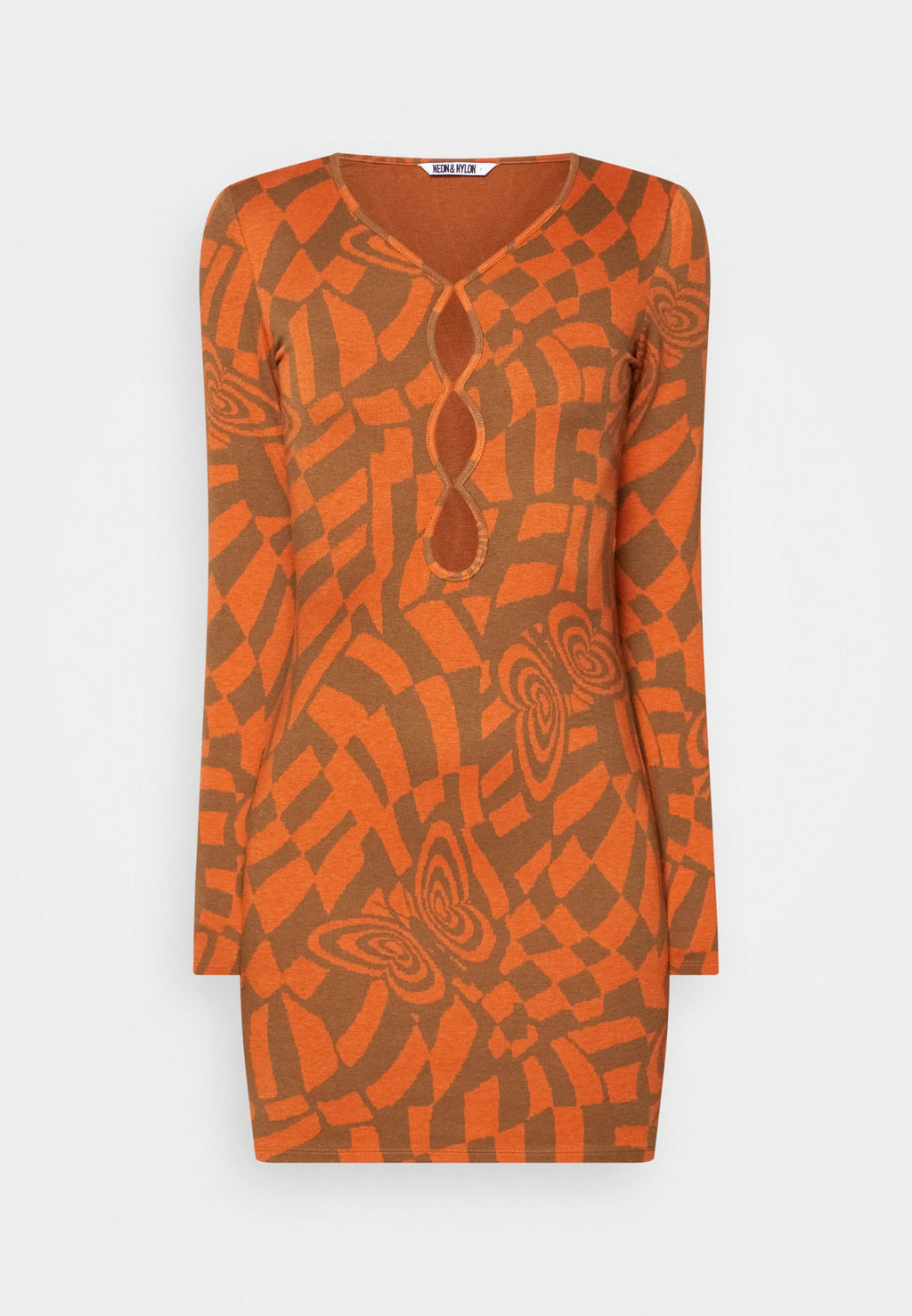 Neon & Nylon NORA CUTOUT SHORT DRESS