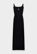 MARINE SERRE MOON LOGO LONG DRESS