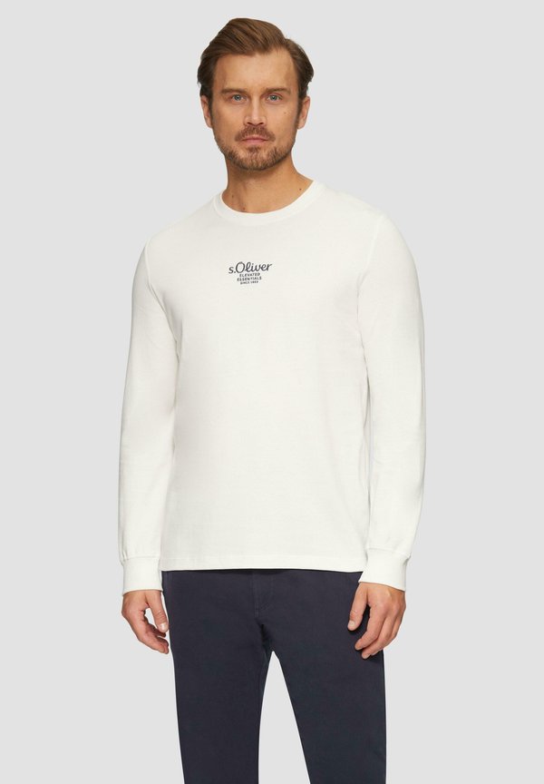 s.Oliver Long sleeved top - weiß