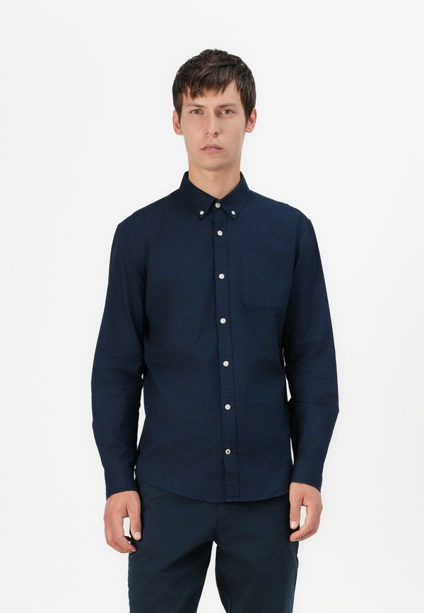 Jack & Jones JJEOXFORD SLIM FIT LANGARM - Shirt - navy