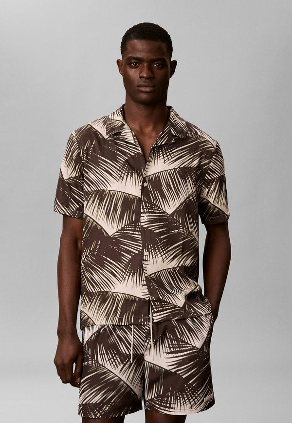 Calvin Klein Swimwear CALVIN KLEIN SWIMWEAR ALL-OVER PRINTED BEACH SHIRT