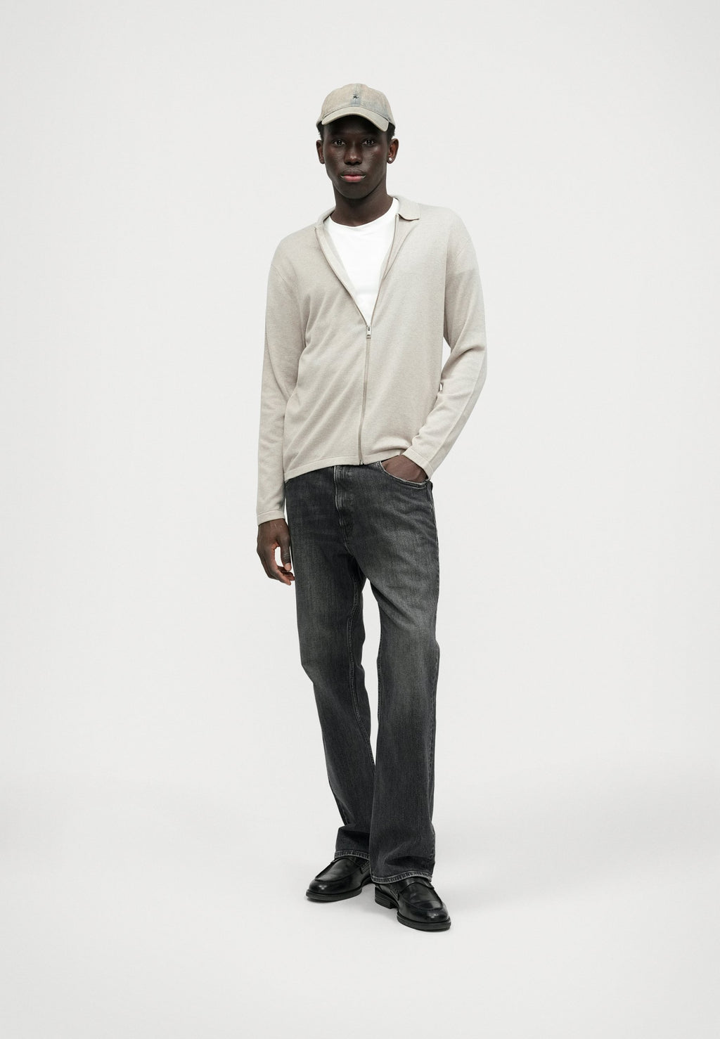 Jack & Jones JJCOLE ZIP CARDIGAN