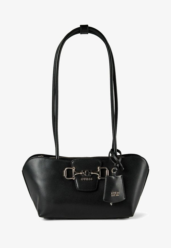 Guess JANIE SCHULTERTASCHE 34 CM - Handbag - black