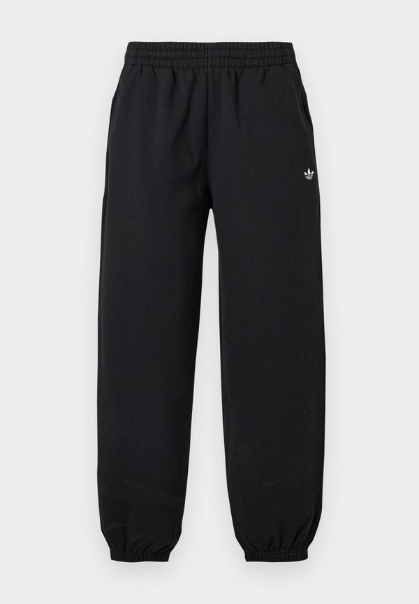 adidas Originals ESS FL JOGGER - Tracksuit bottoms - black