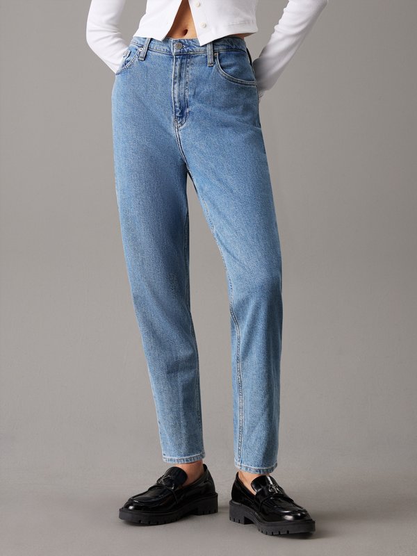 Calvin Klein Jeans MOM - Mom Jeans - denim medium