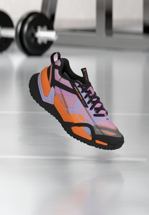 Under Armour REIGN XT - Training shoe - purple crest/black/purple crest