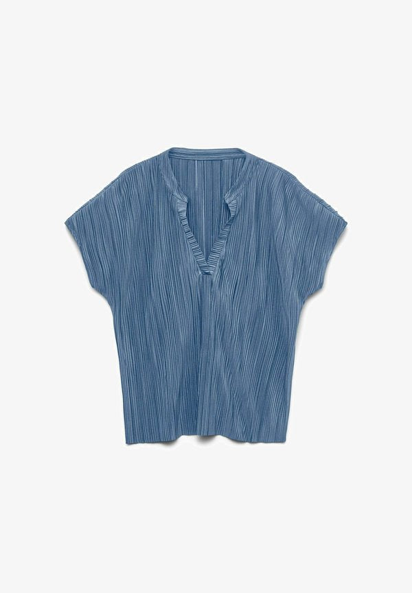 Vero Moda VMPAIGE - Blouse - china blue